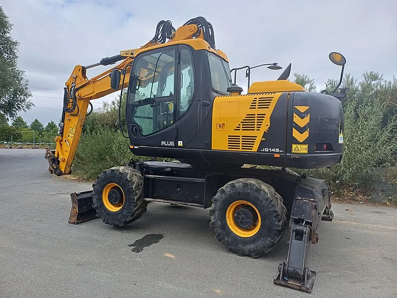 Pelles sur pneus occasion JCB JS145W TAB