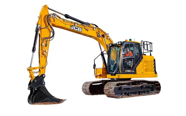 Pelle sur chenille JCB 150X LC