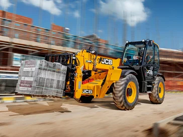 Télescopique JCB batiment