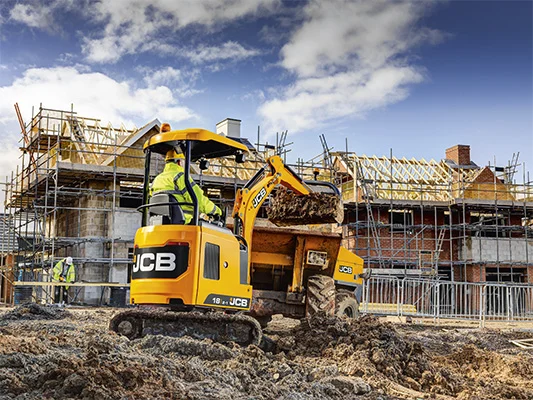 Mini pelle JCB 18Z 