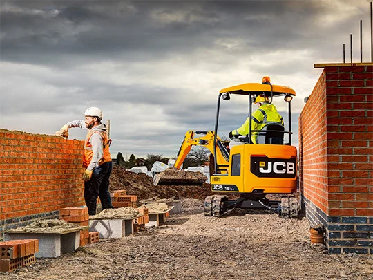 Mini pelle JCB 18Z 