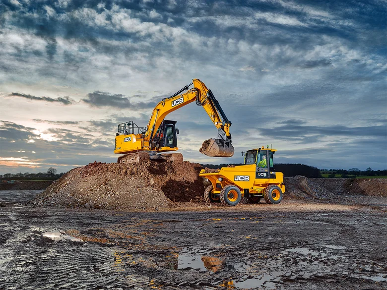 Nos dumpers JCB