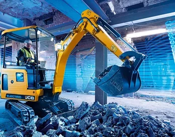 JCB 19C-1e - Mini-pelle – JCB lance une première machine électrique