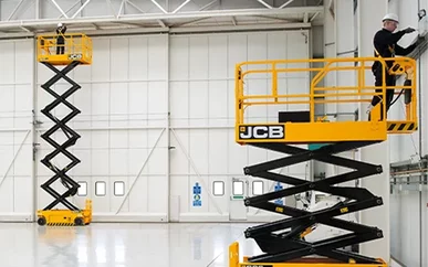 Découvrez la gamme de nacelles ciseaux JCB !
