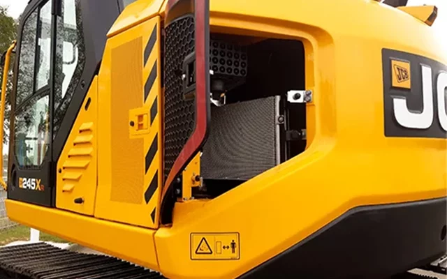 La machine tant attendue… La JCB 245XR pour la construction