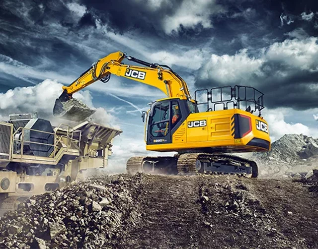 Pelle sur chenilles JCB 220X : guide complet 2025