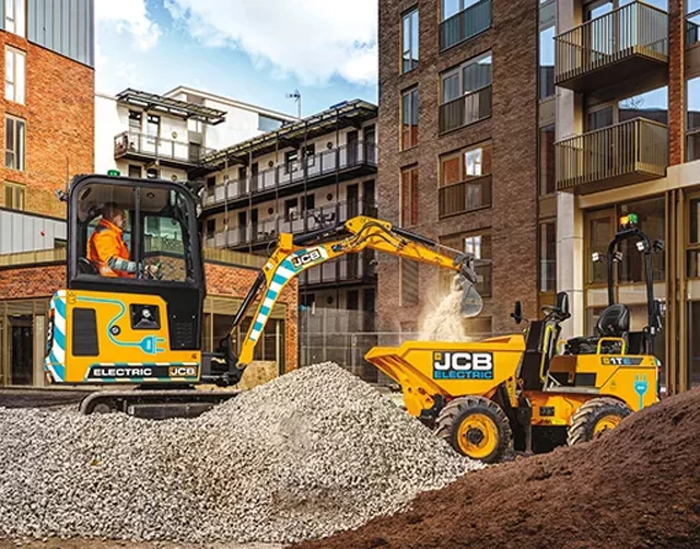 Pensez environnement et confort en choisissant la mini pelle électrique JCB !