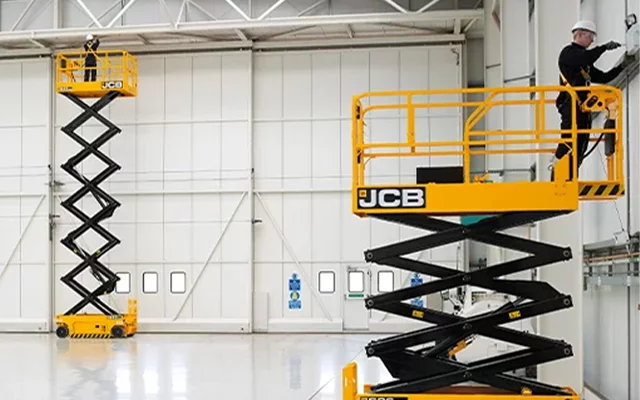 Découvrez la gamme de nacelles ciseaux JCB !